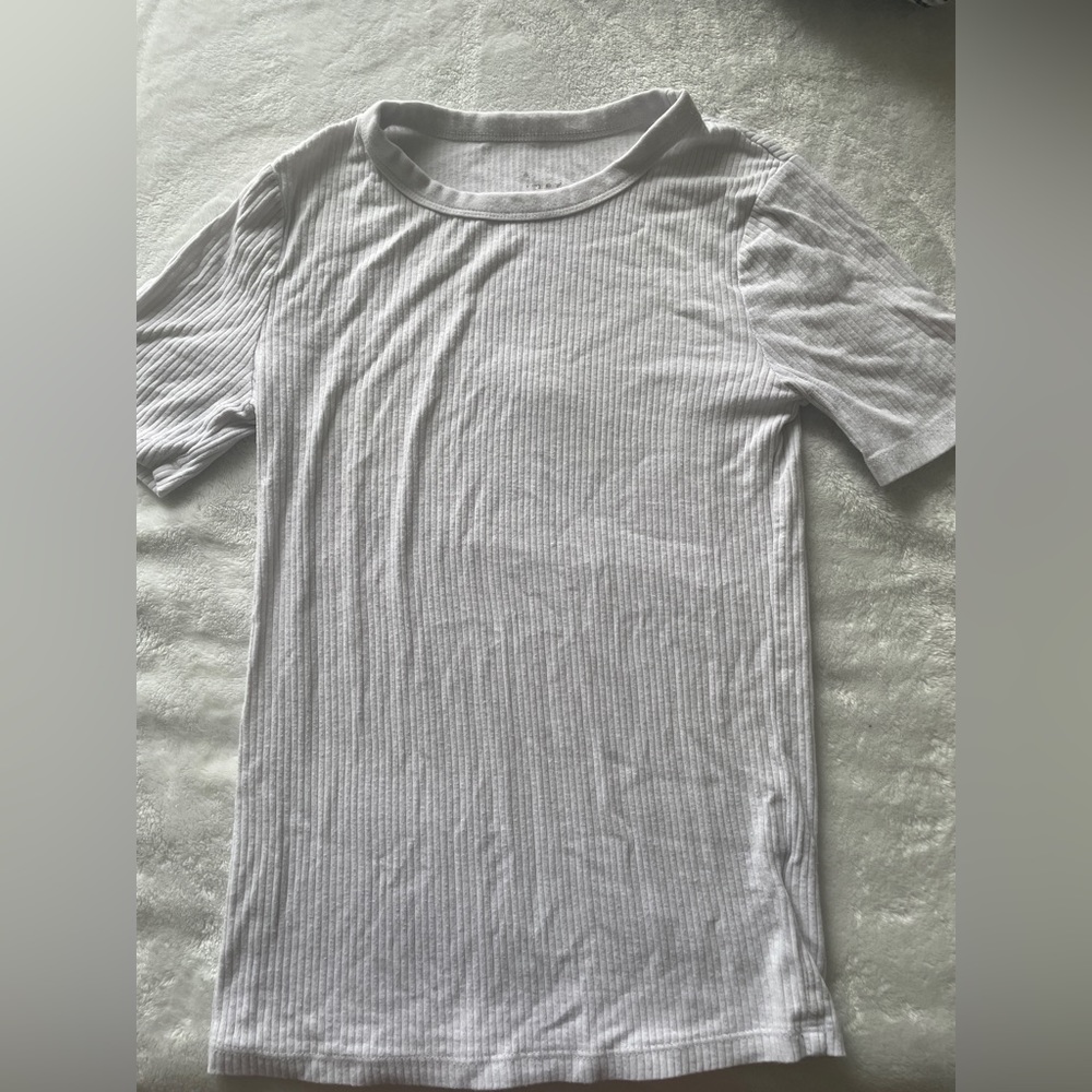 Women's Short Sleeve Ribbed T-Shirt - A New Day